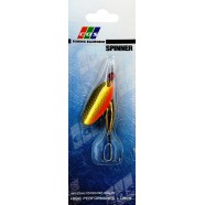 Рибальська блешня, обертова, EOS S0012С, вага 11г, колір GS421024